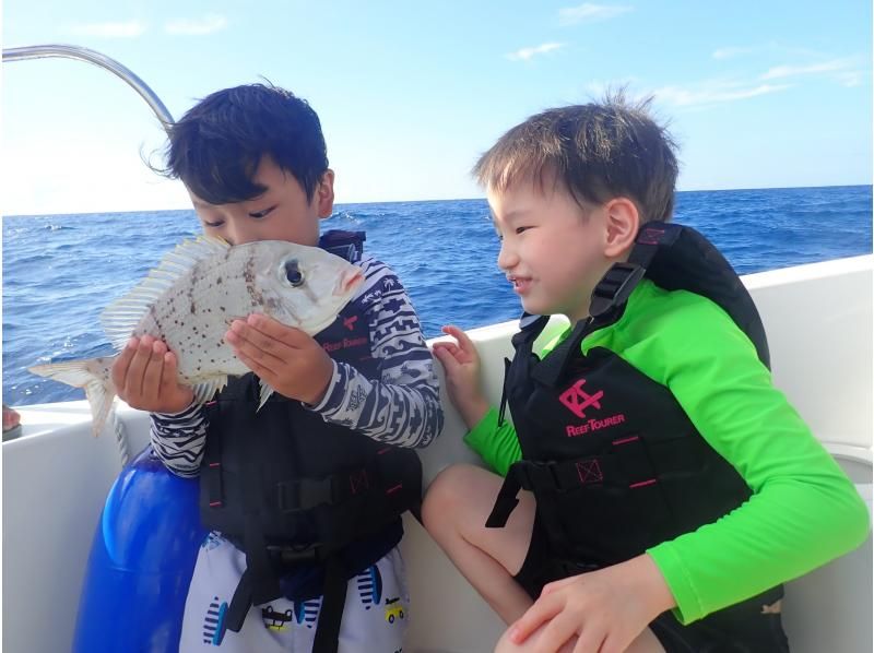 【기노완 마리나 출발】완전 전세 보트 전세【오키나와 오메선 낚시・초보자 환영♪ 3.5시간 코스】패밀리나 그룹에 인기♪ 어린이도 OK!の紹介画像