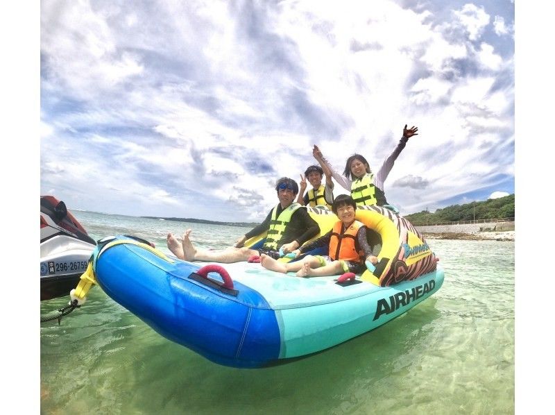 Unlimited rides on banana boats and more for 3 hours! It's OK even if everyone doesn't have the same menu ★ Free gift of edited video with music ★の紹介画像