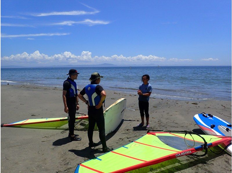 【三浦·Tsukui海滩】首先体验！风冲浪体验课程！の紹介画像