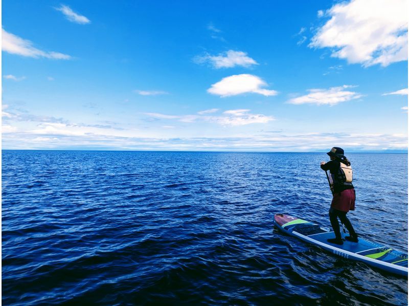 【北海道・小樽】５周年記念で特別割引開催中！壮大で美しい景色の中で海SUPツーリング｜写真プレゼント｜手ぶらで体験｜の紹介画像