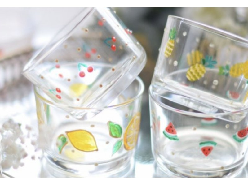 【広島・福山】レトロガラスで作るグラス・風鈴作成体験♪当日持ち帰り可能！の紹介画像