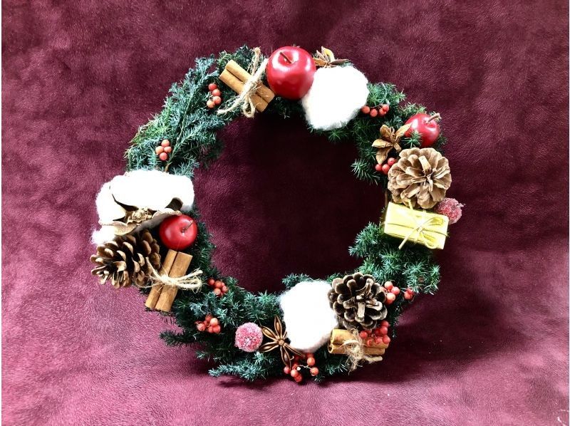 今年は手作り！クリスマスリース作り体験♪の紹介画像