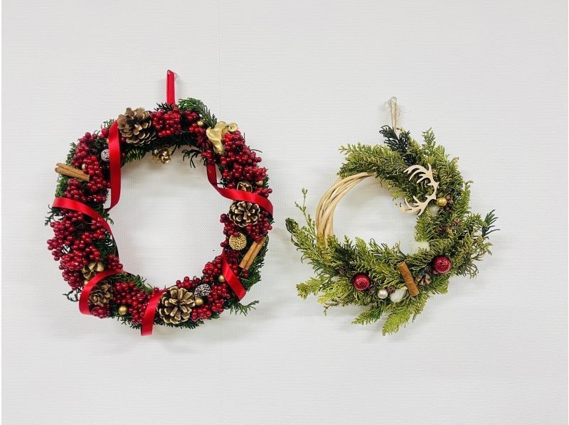 今年は手作り！クリスマスリース作り体験♪の紹介画像