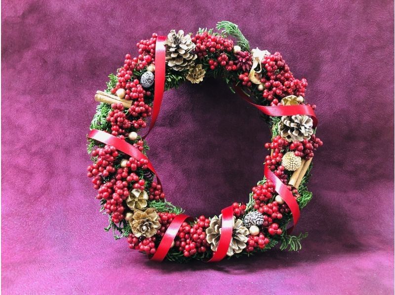 今年は手作り！クリスマスリース作り体験♪の紹介画像