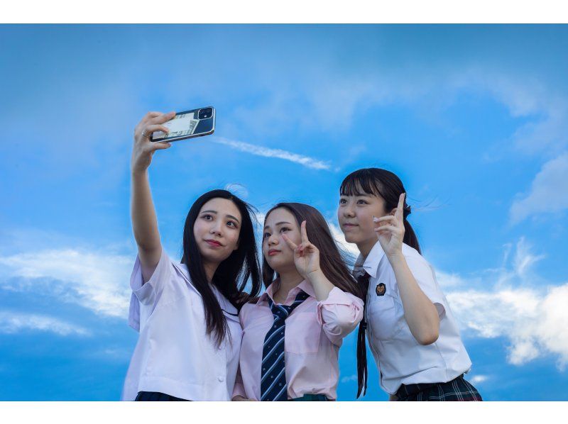 ＜沖縄・読谷　残波＞選べるフォトツアー＊サプライズ,プロポーズ、家族写真をドローン、ムービー入れながらの紹介画像