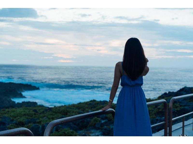 ＜沖縄・読谷　残波＞選べるフォトツアー＊サプライズ,プロポーズ、家族写真をドローン、ムービー入れながらの紹介画像