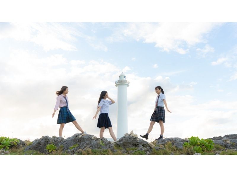 <Okinawa, Yomitan, Zanpa> Choose your own photo tour * Enjoy a combination of drones, activities and paint photosの紹介画像