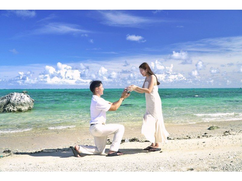 ☆キャンペーン開催中☆石垣島マリンウェディングフォト★1組限定・完全オーダーメイド★（写真は全データカット枚数無制限☆プレゼント） の紹介画像