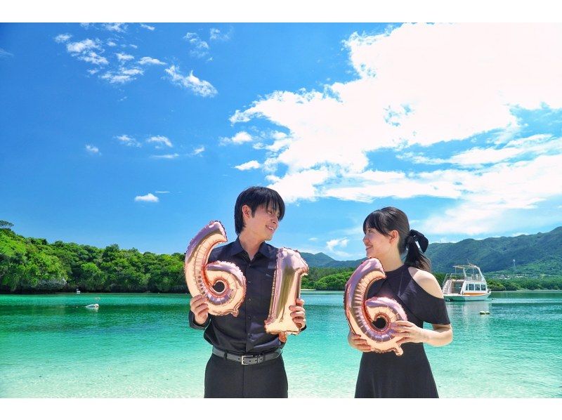 ☆キャンペーン開催中☆石垣島マリンウェディングフォト★1組限定・完全オーダーメイド★（写真は全データカット枚数無制限☆プレゼント） の紹介画像