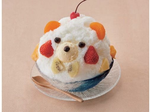 Amazon.co.jp: シーグラスアート しろくまかき氷 木製フレーム付