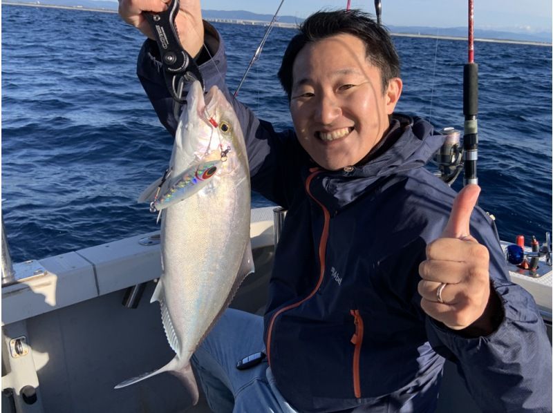 【静岡・浜名湖沖、遠州灘近海】遠州灘ジギング5時間便！スクールも可｜初心者大歓迎｜釣りの楽しみ方をお伝えいたします♪の紹介画像