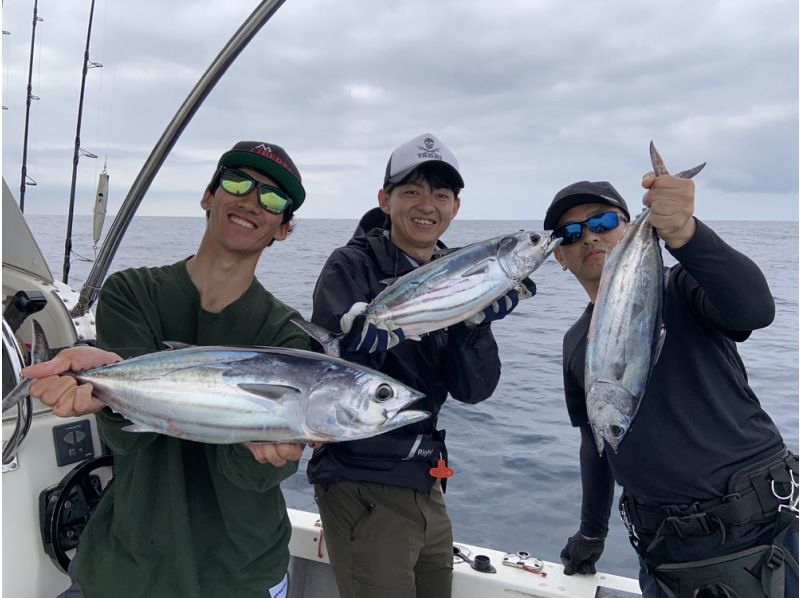 【静岡・浜名湖、遠州灘沖】遠州灘かつお、キハダマグロ キャスティング8時間便！スクールも可｜初心者大歓迎の紹介画像