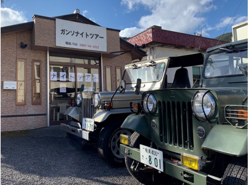 [Kagoshima/Amami Oshima] night safari tour, a small group 4WD jeep, and Amami rabbits!