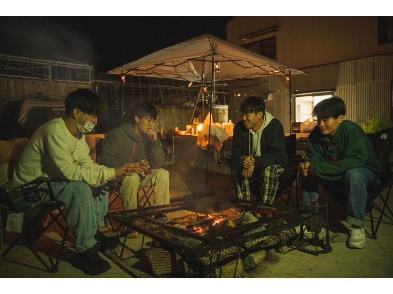 [Awaji Island / Starry sky camp / overnight stay] A space for BBQ, immersing in a bonfire with stars