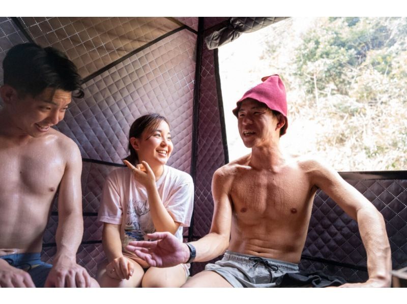 [Amami Oshima] Tent sauna in the Amami blue sea and river (60 minutes) Made in Japan tent sauna Geotherma used ★ Free photo data for review submission ★の紹介画像