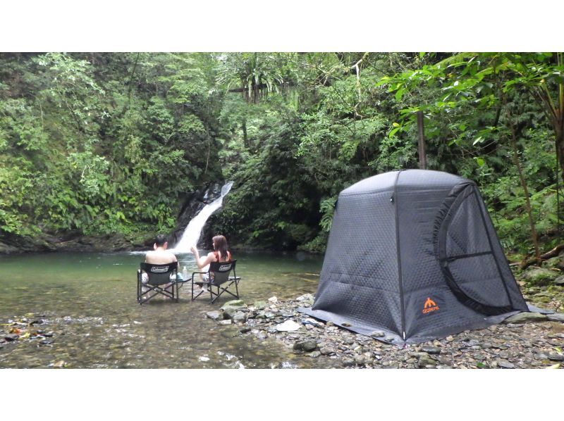 【奄美大島】奄美ブルーの海や川でテントサウナ（120分）日本製テントサウナ・ジオサーマ使用★口コミ投稿で撮影データ無料プレゼント★の紹介画像