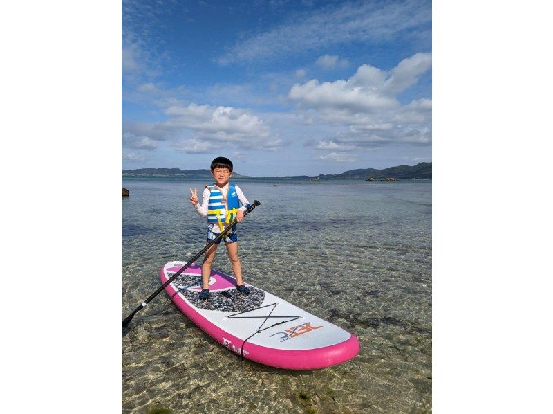 【期間限定スーパーセール【沖縄・石垣島】SUP2時間ツアー！ホテル送迎OK!当日直前予約OK!写真・動画プレゼント!3歳からでも参加出来ますの紹介画像