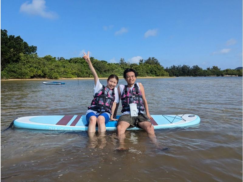 【期間限定スーパーセール【沖縄・石垣島】SUP2時間ツアー！ホテル送迎OK!当日直前予約OK!写真・動画プレゼント!3歳からでも参加出来ますの紹介画像