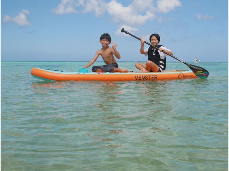 【沖縄・石垣島】SUP2時間ツアー！ホテル送迎OK!当日直前予約OK!写真・動画プレゼント!3歳からでも参加出来ます！の紹介画像