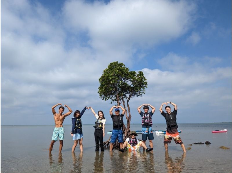 【沖縄・石垣島】SUP2時間ツアー！ホテル送迎OK!当日直前予約OK!写真・動画プレゼント!3歳からでも参加出来ます！の紹介画像