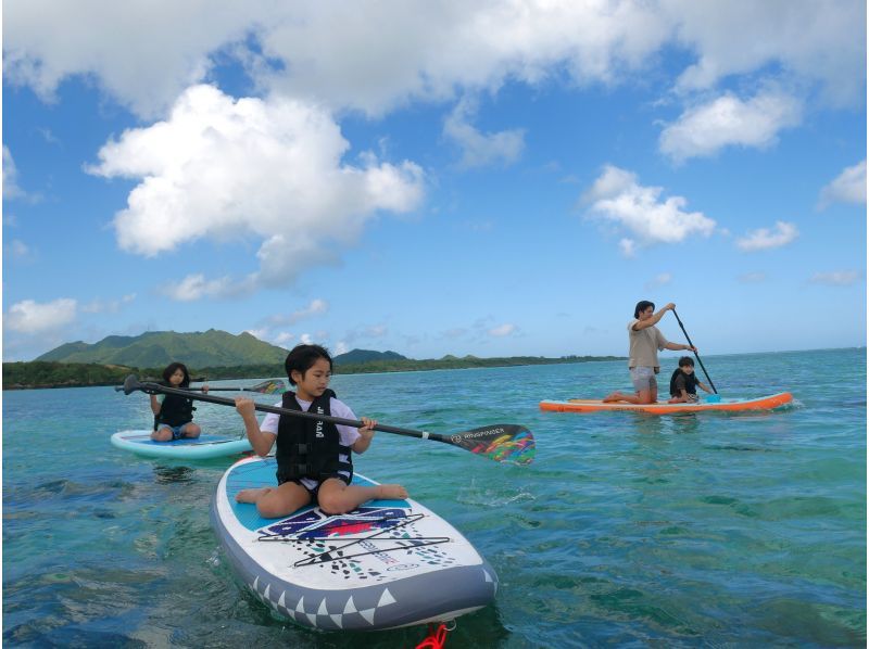 【沖縄・石垣島】SUP2時間ツアー！ホテル送迎OK!当日直前予約OK!写真・動画プレゼント!3歳からでも参加出来ます！の紹介画像