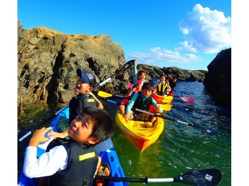 [오키나와현 &middot;토우카이해안 프라이빗 비치] 무인 바닷가에 상륙카약어드벤쳐 투어の紹介画像