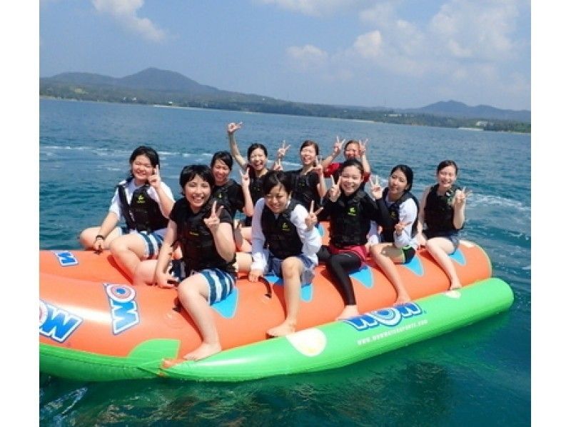 [Tokai Shore private beach] jet coaster active marine banana boat of the sea [toring tube]の紹介画像