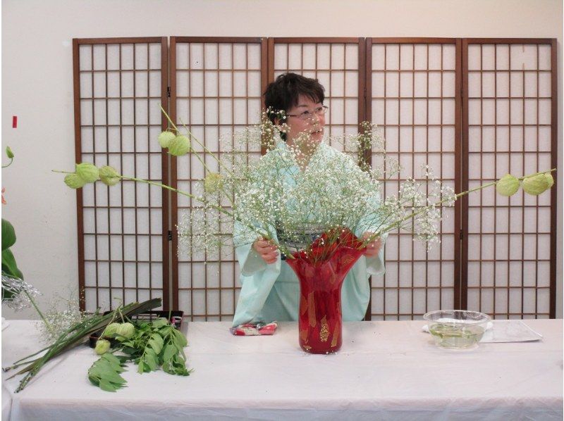 [Tokyo] Ikebana: Japanese Flower Arrangementの紹介画像