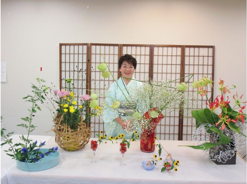 【Tokyo】Ikebana: Japanese Flower Arrangementの紹介画像