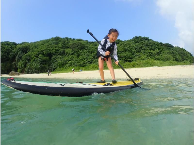 【沖縄北部／美ら海近く】貸切で海の冒険へ♪SUP＆シュノーケリング／写真無料プレゼント♪の紹介画像
