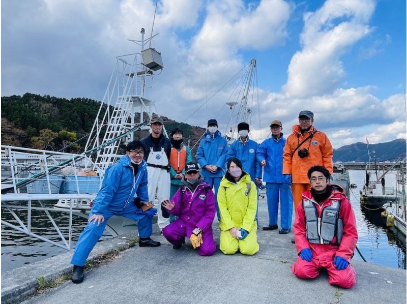 【岩手・釜石】世界三大漁場の三陸岩手で本格かご漁を漁師と体験！とれたて魚の瞬食ツアー の紹介画像