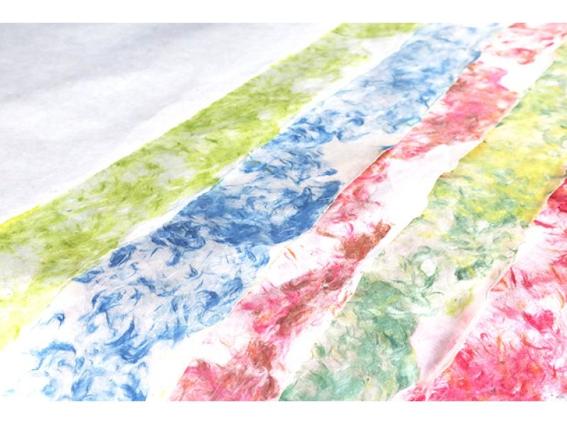 [东京/合童桥] 日本布料和纸制成的无缝袋の紹介画像