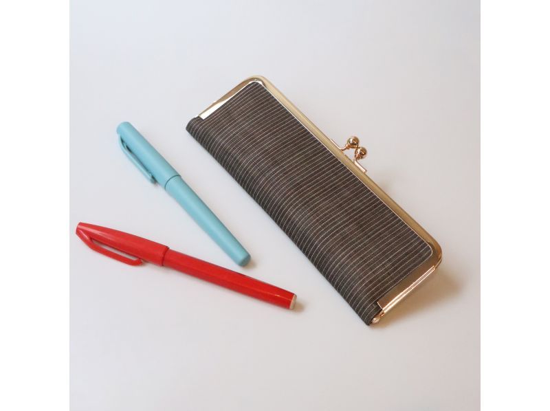 【東京・かっぱ橋】ニッポンの布・紙でつくる縫わないがま口の紹介画像