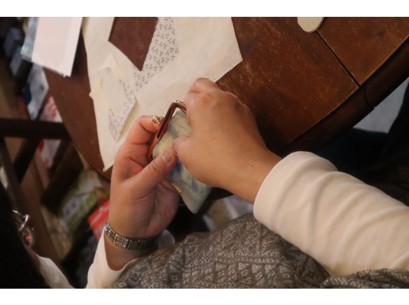 【東京・かっぱ橋】ニッポンの布・紙でつくる縫わないがま口の紹介画像