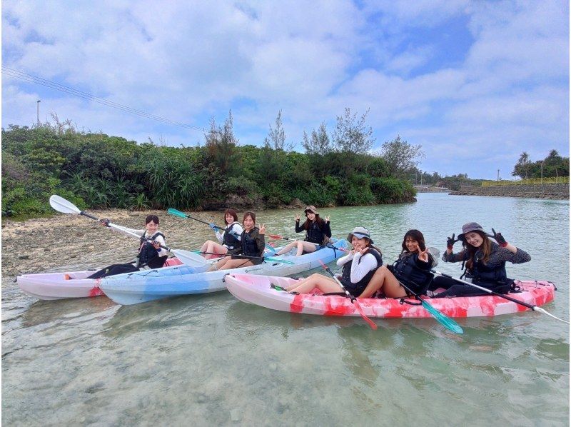 [Super Summer Sale 2024] ☆Sea Turtles + Clear Kayak + [Phantom Island] Uni Beach☆ (with drone aerial photography)の紹介画像