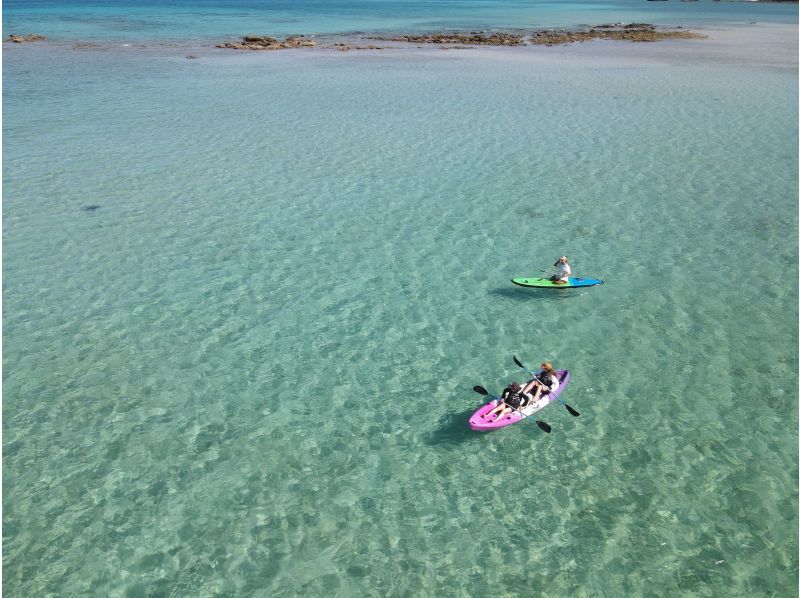 奄美大島【当日予約可能】シーカヤック（60分）★口コミ投稿でドローン空撮動画等写真の無料プレゼントあり★の紹介画像