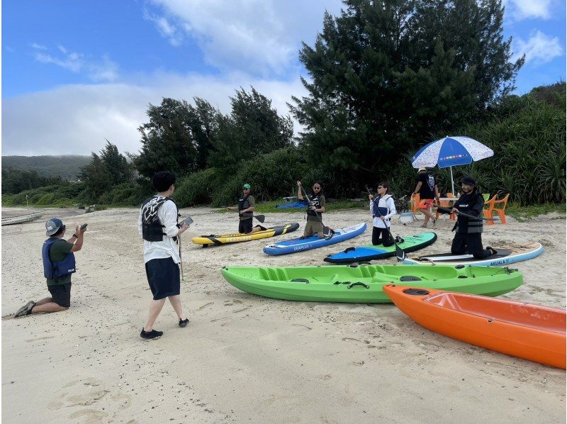 奄美大島【当日予約可能】シーカヤック（60分）★口コミ投稿でドローン空撮動画等写真の無料プレゼントあり★の紹介画像