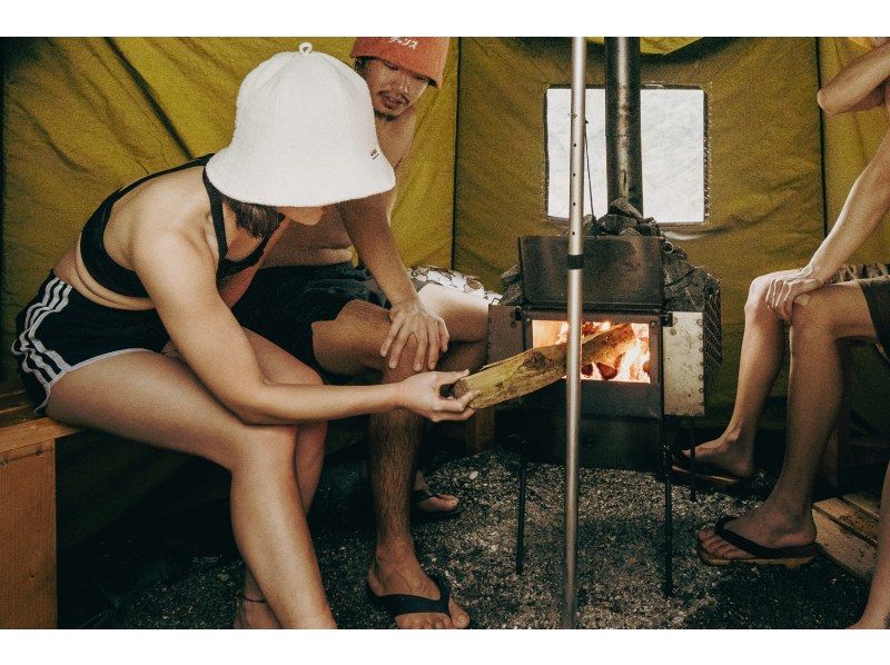 Super summer sale [Shikoku / Kochi / Yoshinogawa] Sauna Tent SAVOTTA Rental 1 set limited charter