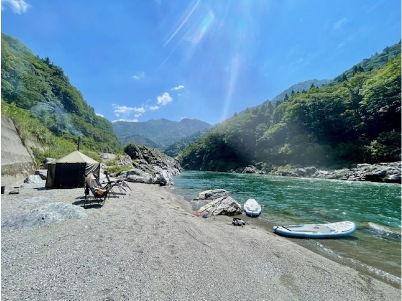 [Shikoku, Yoshino River] Kochi Yoshino River Sauna Tent SAVOTTA & SUP Fully Private Rentalの紹介画像
