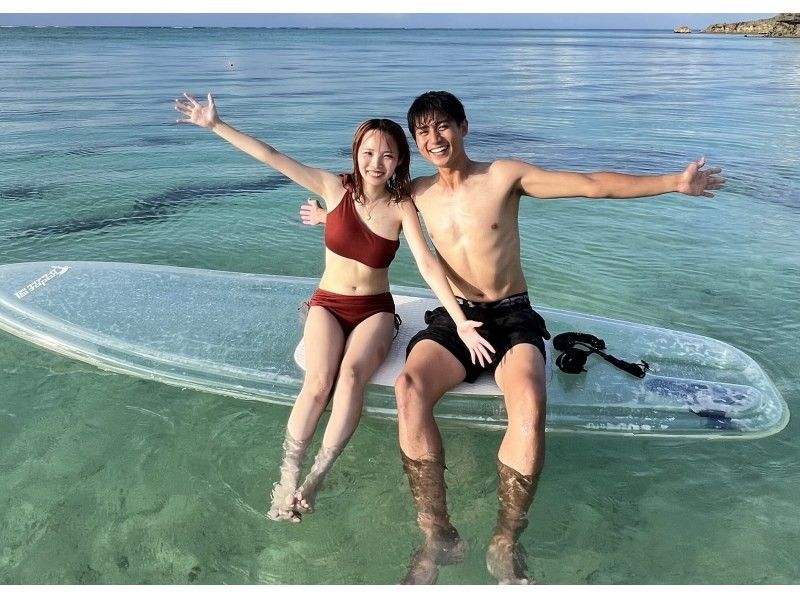 冲绳No.1的体验！使用无人机体验SUP！+无限次拍摄！在冲绳留下最美好的回忆！【名护】Jangria附近！の紹介画像