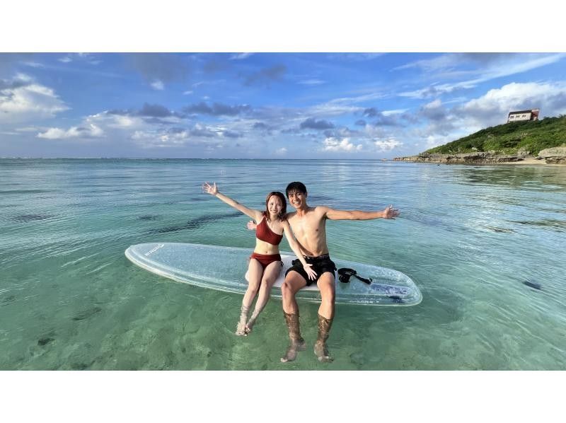 冲绳No.1的体验！使用无人机体验SUP！+无限次拍摄！在冲绳留下最美好的回忆！【名护】Jangria附近！の紹介画像