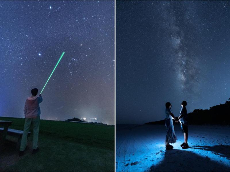 【沖縄・石垣島】★プライベート星空フォト★ プロカメラマンがご案内！レーザーポインターを使った星空解説付き！の紹介画像