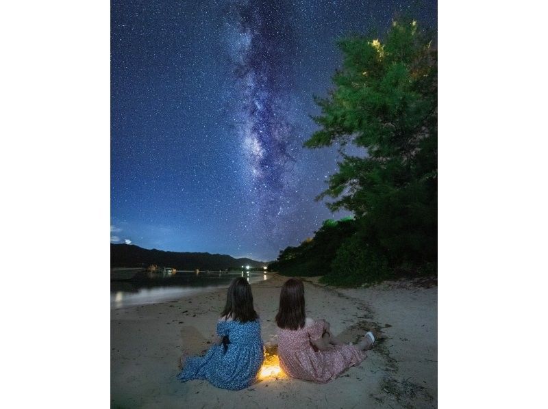 [Okinawa, Ishigaki Island] ★Private starry sky photo★ Guided by a professional photographer! Includes starry sky commentary using a laser pointer!の紹介画像