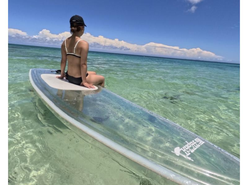 Planned to be held at Okinawa's most beautiful beach! Clear SUP with drone aerial photography★ [Okinawa's No. 1 Clear SUP Shop] The best photogenic experience and unlimited footage [Nakijin]の紹介画像