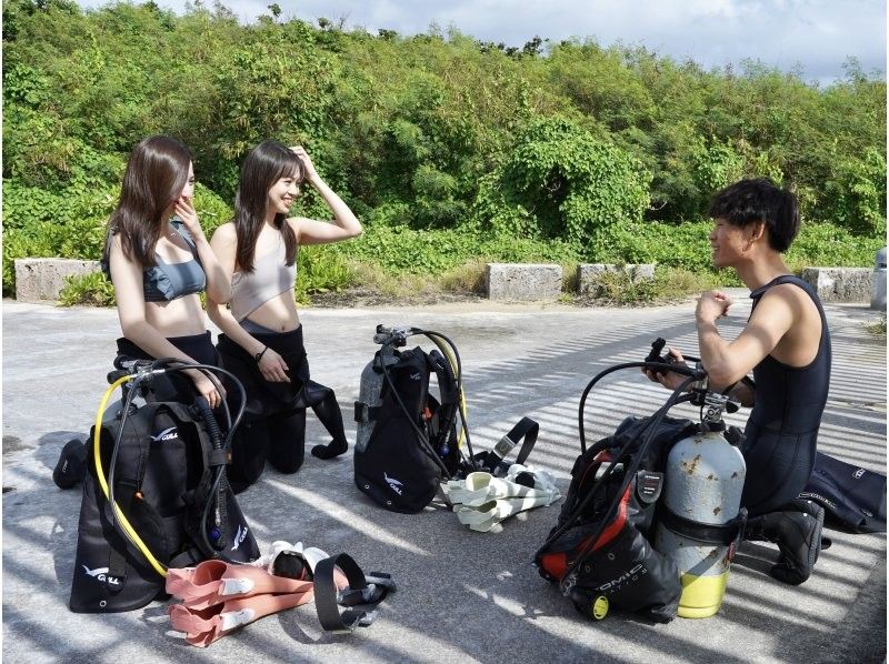 [Okinawa, Miyakojima, Diving] Enjoy to the fullest! Private beach experience diving (with underwater photos)の紹介画像