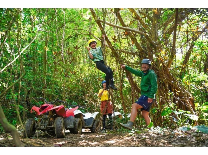 【沖縄 北部 名護】ジャングルバギー★4歳～参加OK☆美ら海水族館へのアクセス抜群★やんばるの森をガッチリ体感☆初心者でも安心☆ATV　　　の紹介画像
