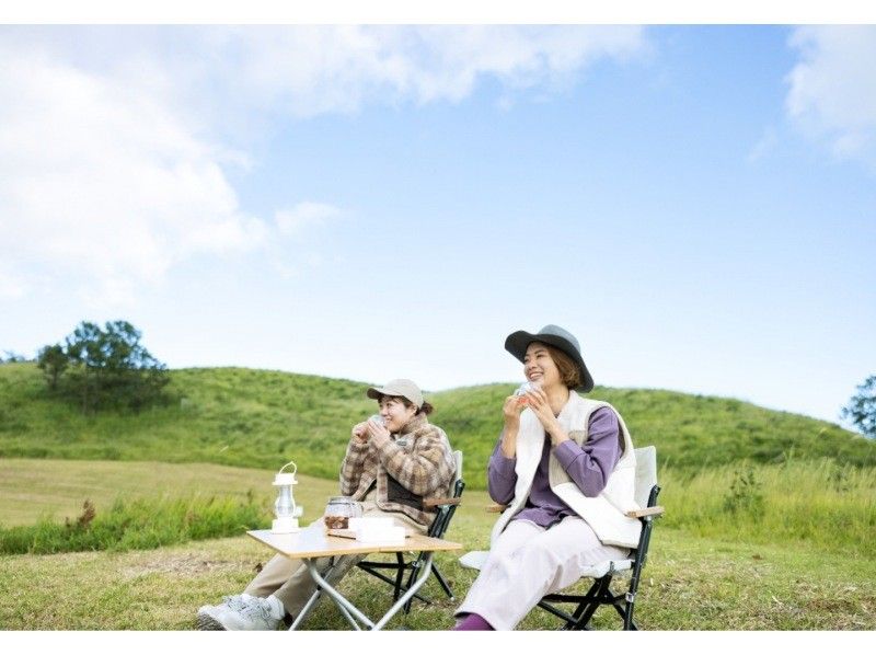 [Kumamoto/Aso] ~ Taste the scenery and food of the grasslands of Aso ~ Grassland dining with special permission Aso "Thousand Year Grasslands" Red beef and dengaku cuisine experienceの紹介画像