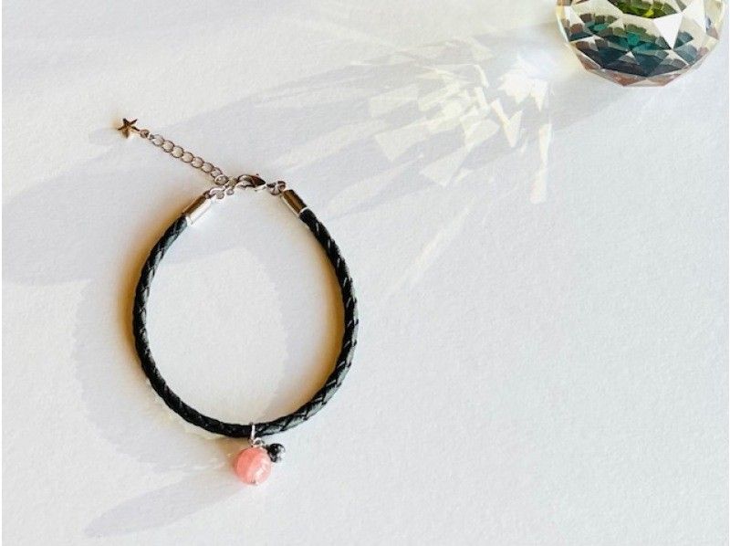 【福岡・糸島】アクセサリー制作体験  人気「革ひものブレスレット作り」初心者OK！思い出作りに♡の紹介画像