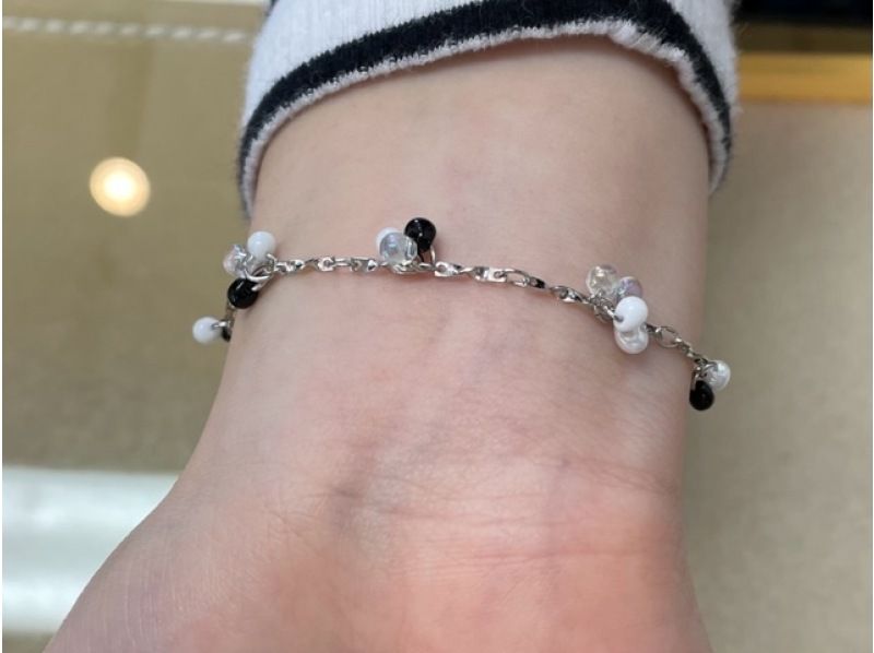 福岡・糸島】アクセサリー制作体験 女性に人気「チェーンブレスレット