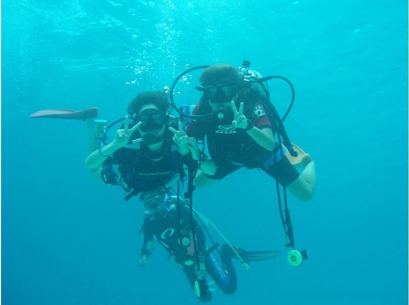 [Same-day reservation OK! Onna Village] Private guide plan! Experience diving tour on a natural beach ☆ OK for solo travelers! ! First timers are welcome♪の紹介画像